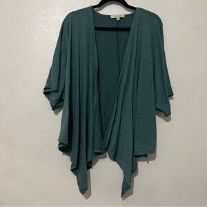 Astrologie lightweight teal shrug, Sz M. Preowned. EUC.